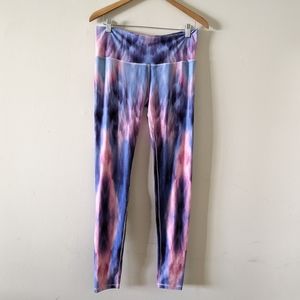 🌟 Wild Thing Yoga Apparel Watercolor Leggings Size XL